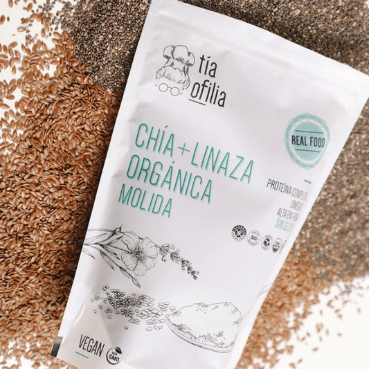 Tia Ofilia Ground Flaxseed with Chia 7 oz