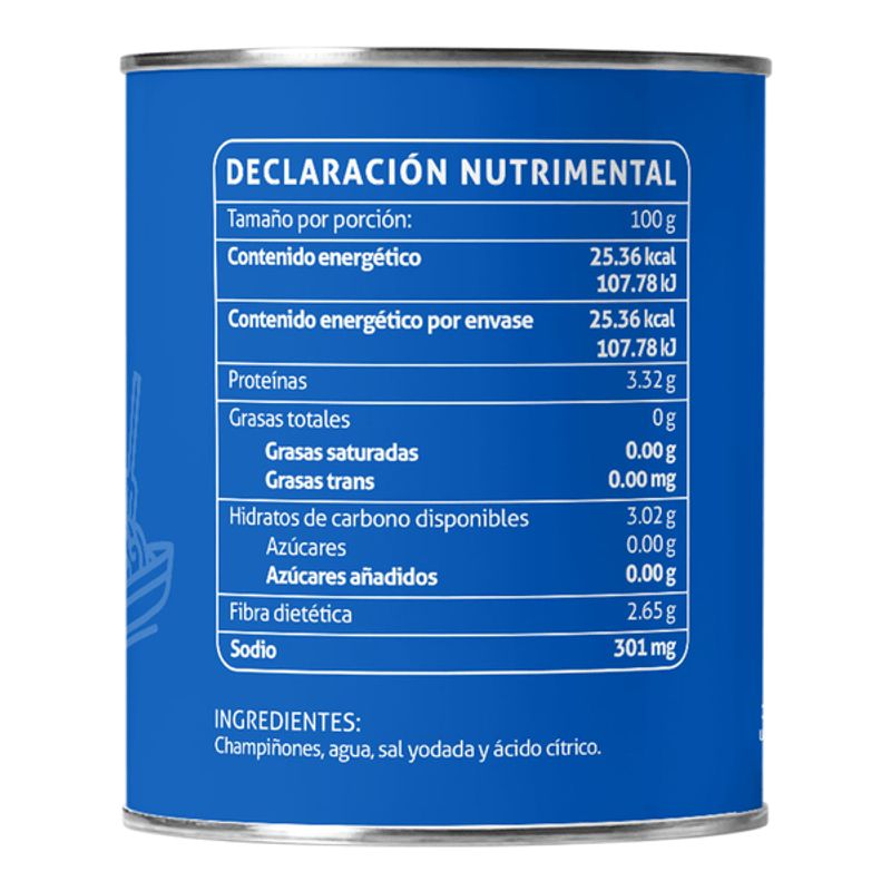 Monte Blanco Mushrooms in Pieces - 6 oz