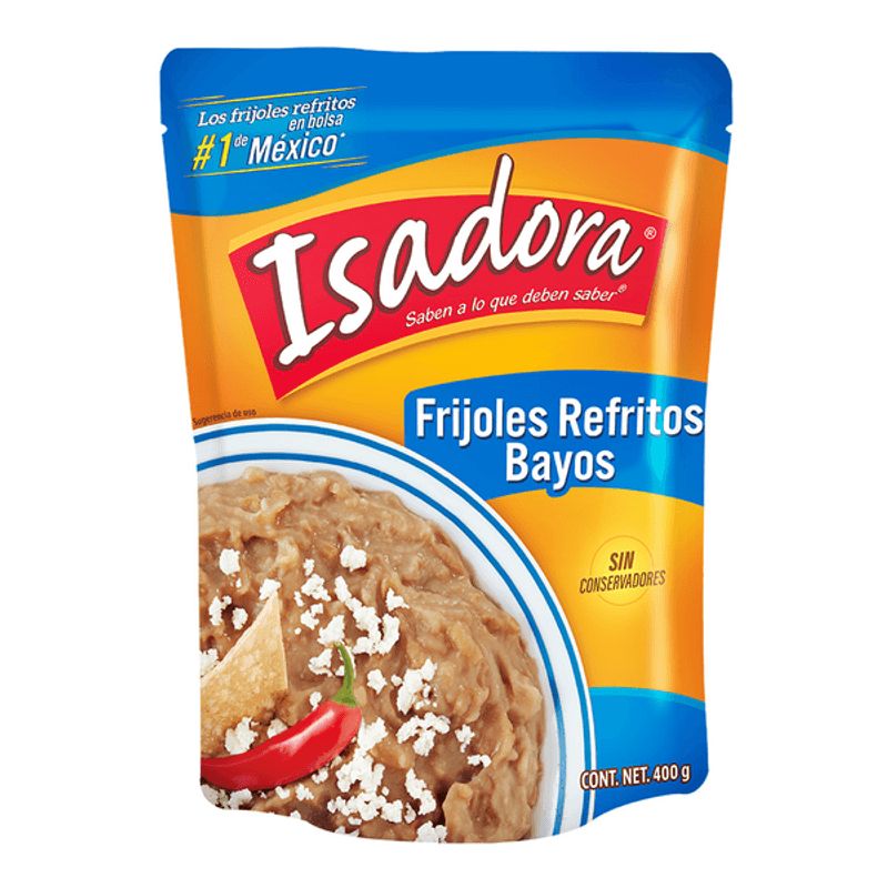 Isadora Refried Bayo Beans - 14 oz