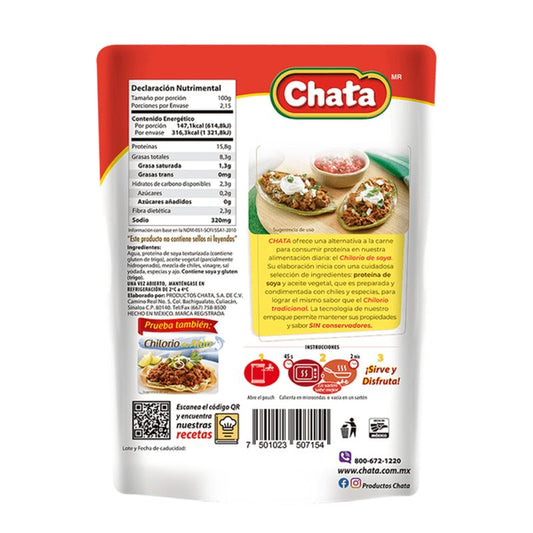 Chata Soy Chilorio 8 oz