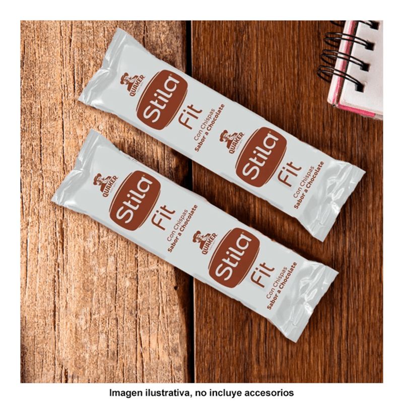 Quaker Stila Fit Oat Bars Chocolate Flavor 5 oz