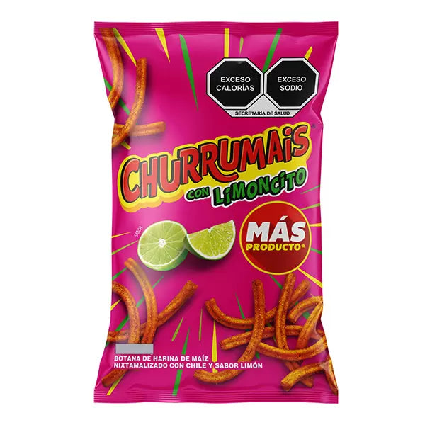 Sabritas Churrumais Corn Snacks 10 Pack 2.5 oz Each