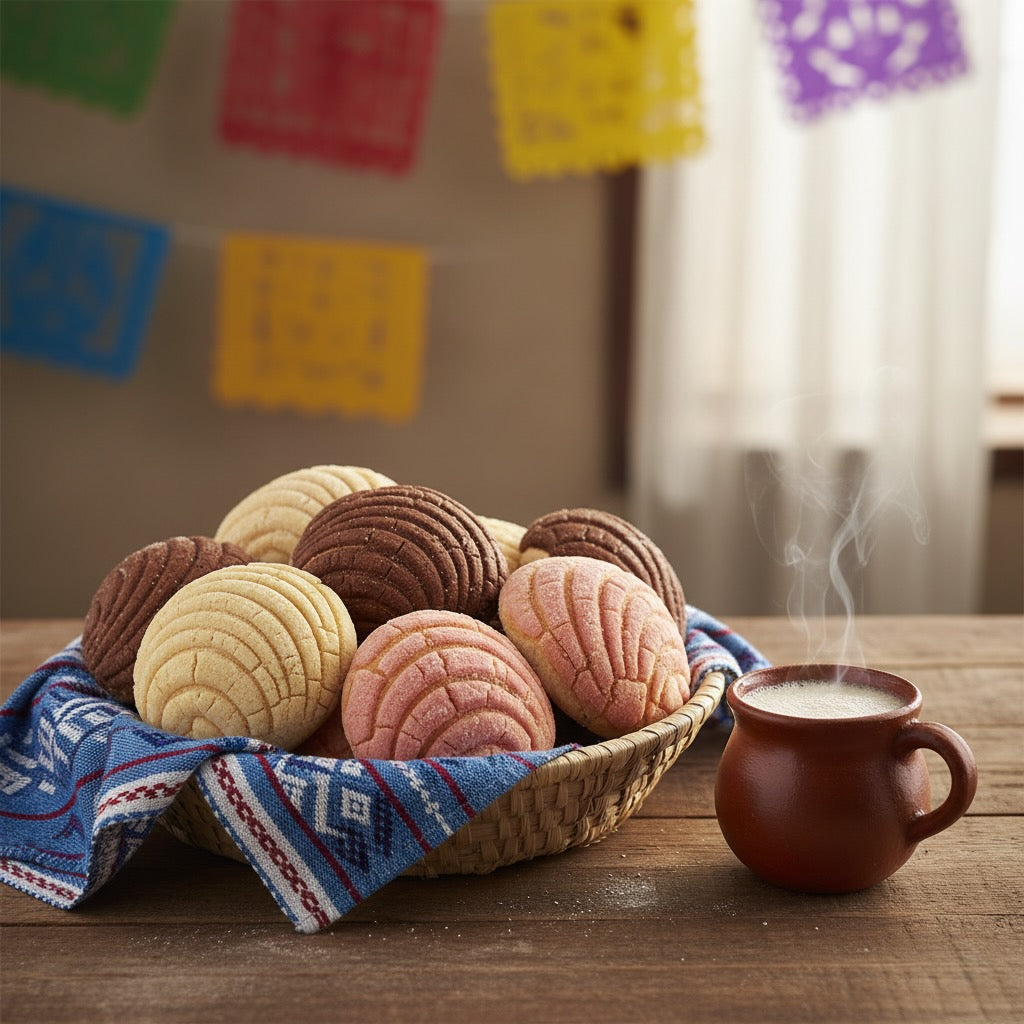 El Sabor Market Assorted Homemade Conchas, 8 ct.