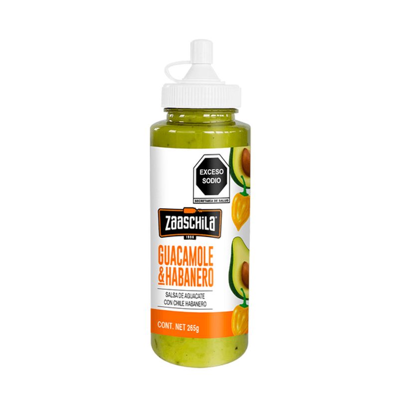 Zaaschila Homemade Guacamole Sauce with Habanero - 9 oz Main image
