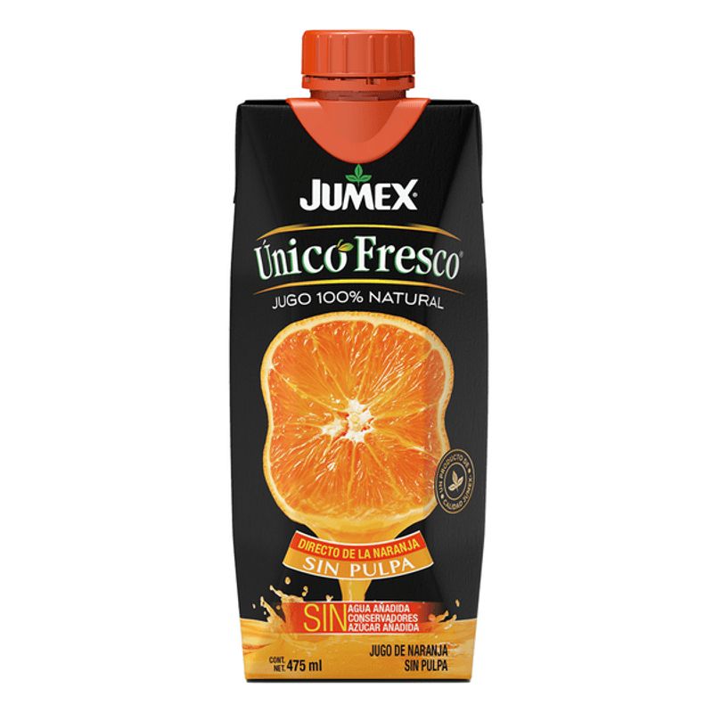 Jumex Unique Fresh Orange Juice 16 oz Main image