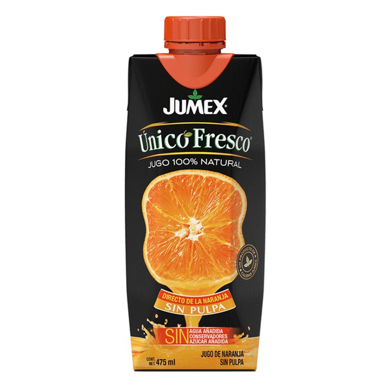 Unique Fresh Orange Juice 16 oz