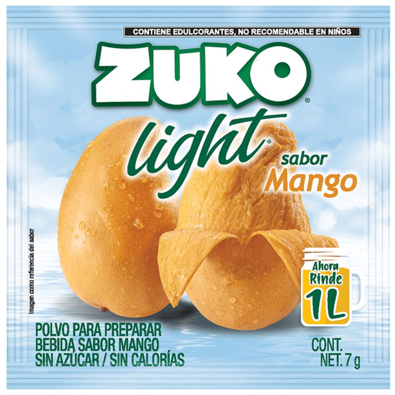 Zuko Light Mango Flavor Drink Powder 0.25 oz Main image