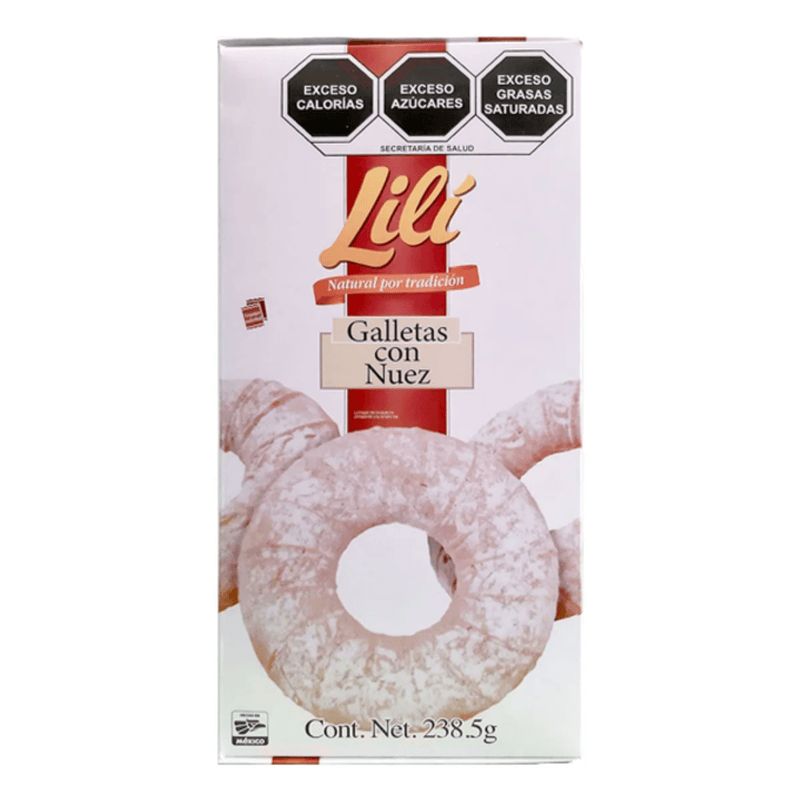 Lili Walnut Rings Cookies, 8 oz