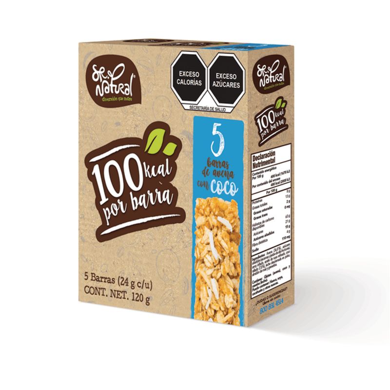 Sr Natural Granola Bars with Coconut 4 oz Main image