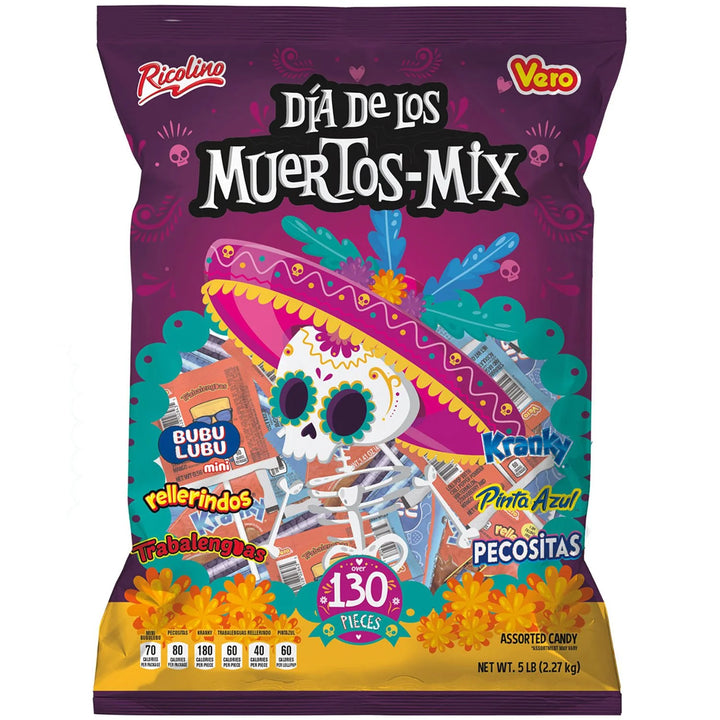 Ricolino Día de los Muertos Candy Variety Pack, 5 lbs.