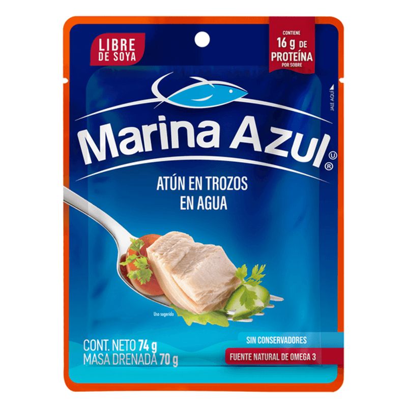 Marina Azul Tuna in Water Pouch - 3 oz Main image