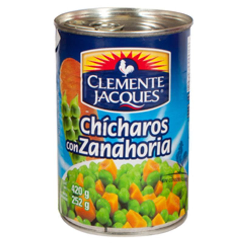 Clemente Jacques Peas with Carrot - 15 oz