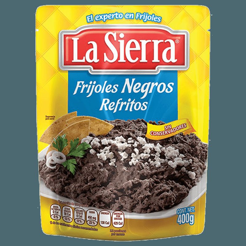 la Sierra Refried Black Beans - 14 oz
