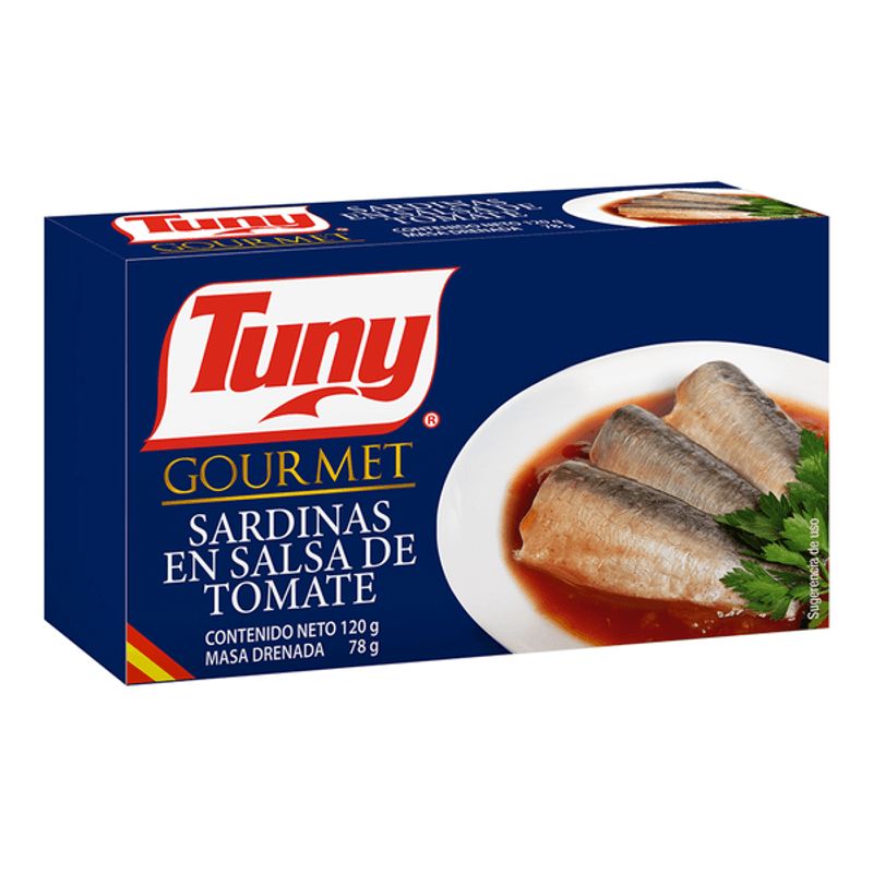 Tuny Sardines in Tomato Sauce - 4 oz Main image