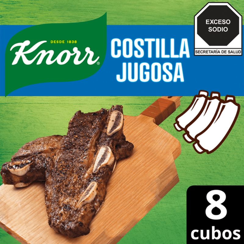 Knorr Beef Rib Broth 8 cubes of 0.3 oz Secondary image