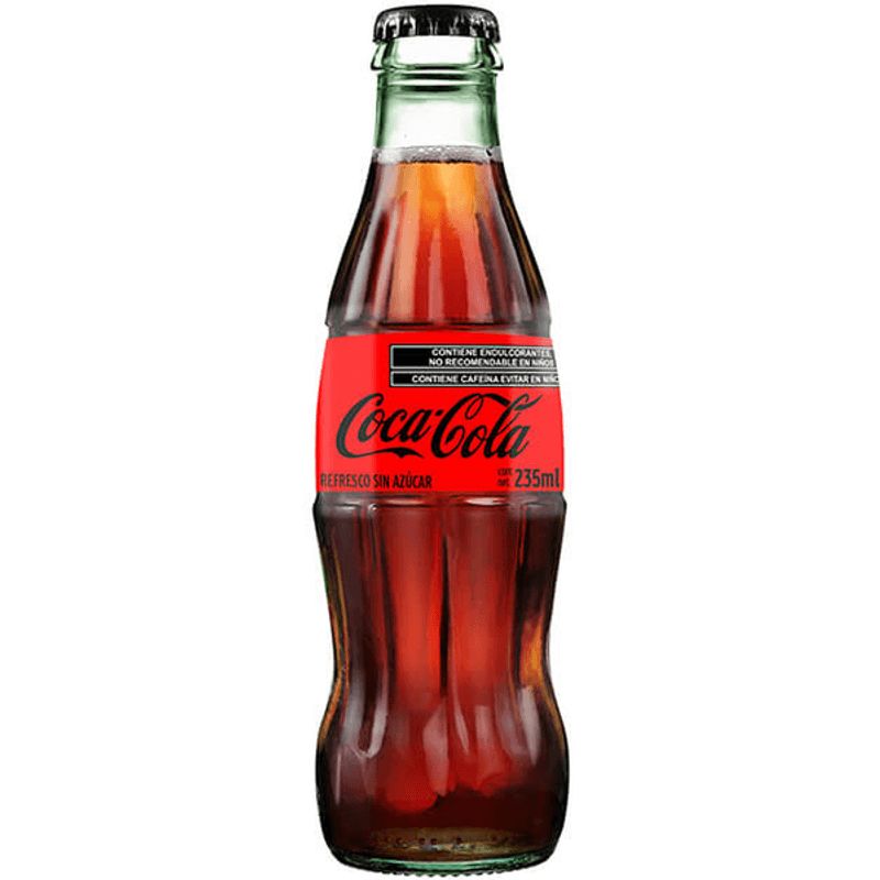 Coca Cola Sugar-Free Soda 8 oz Main image