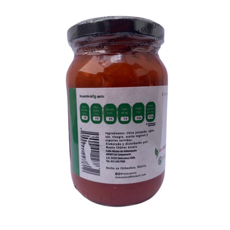 Norteña Red Jalapeño Sauce, 8 oz Main image