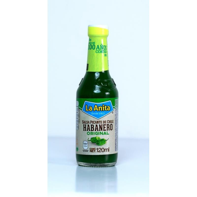 La Anita Original Green Habanero Sauce 4 oz Main image