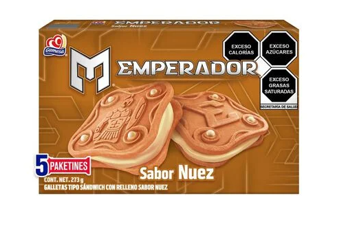 Emperador Nuez Cookies, 10 oz