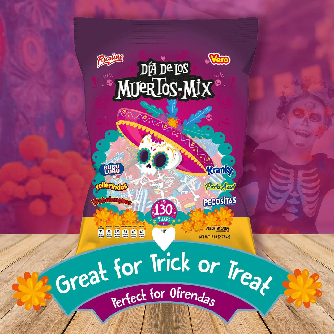 Ricolino Día de los Muertos Candy Variety Pack, 5 lbs.
