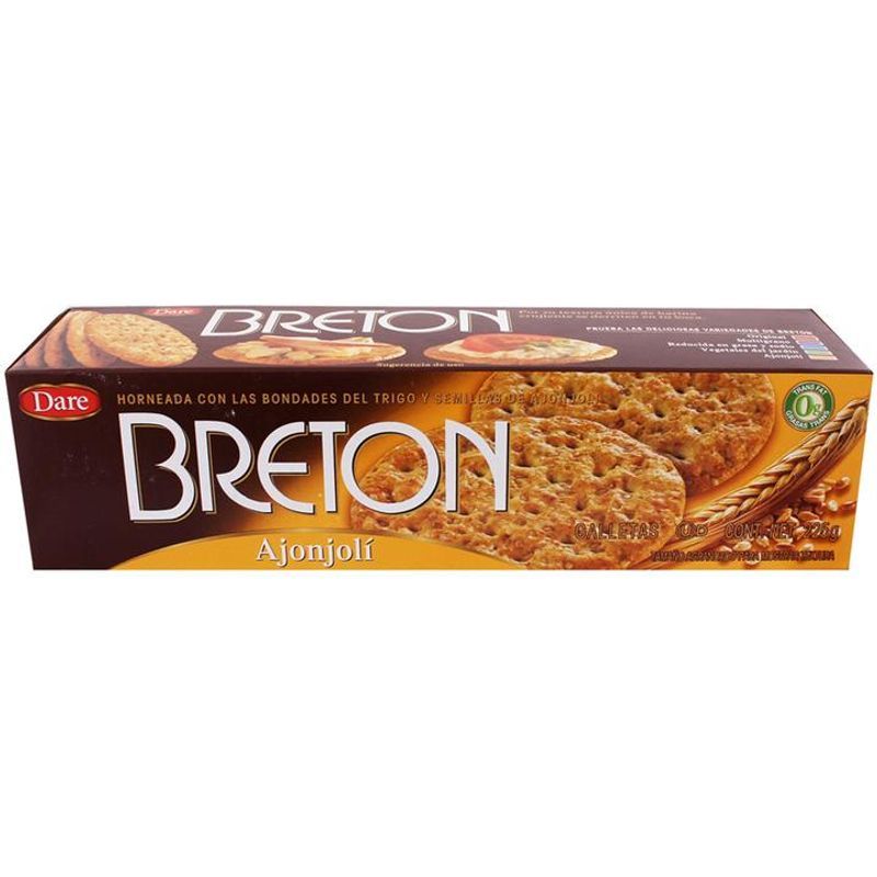 Breton Sesame Cookies - 8 oz Main image