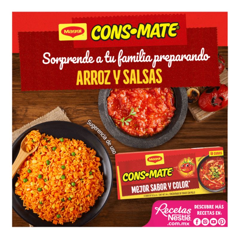 Maggi Consomate Tomato Concentrate, 8 Cubes (3 oz) Secondary image