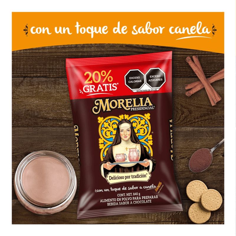 Morelia Presidencial Chocolate Flavor Powder Bag 30 oz Main image