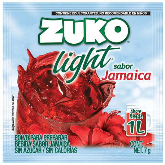 Zuko Light Jamaica Flavor Drink Powder 0.25 oz