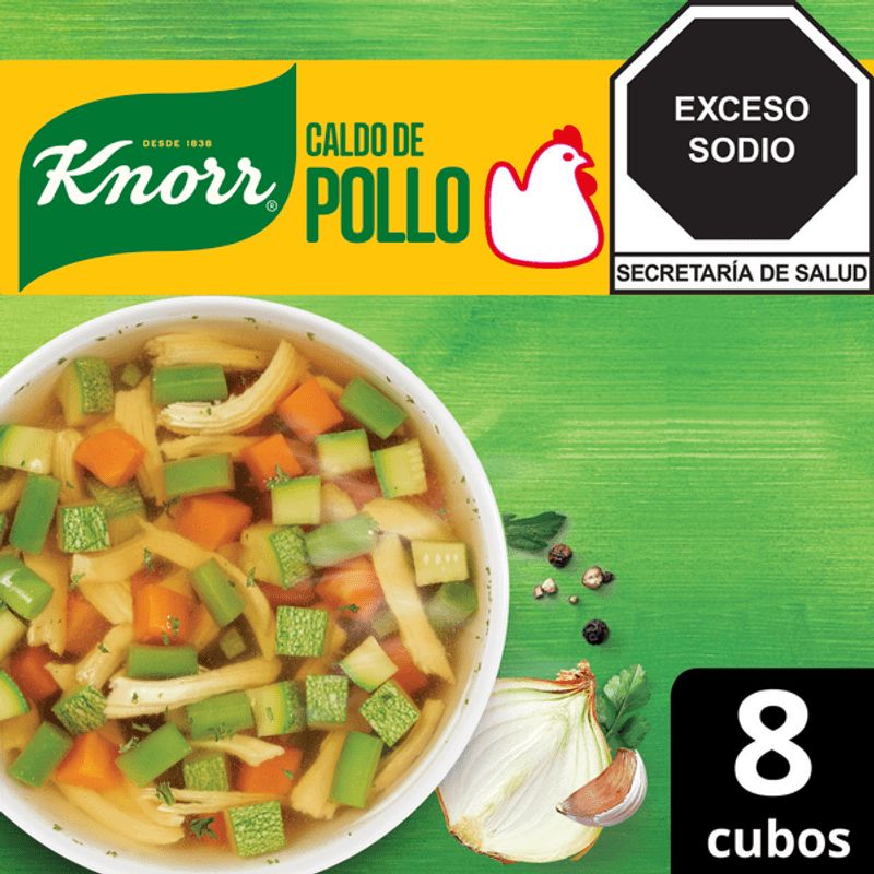 Knorr Chicken Broth, 8 Cubes of 0.4 oz Main image