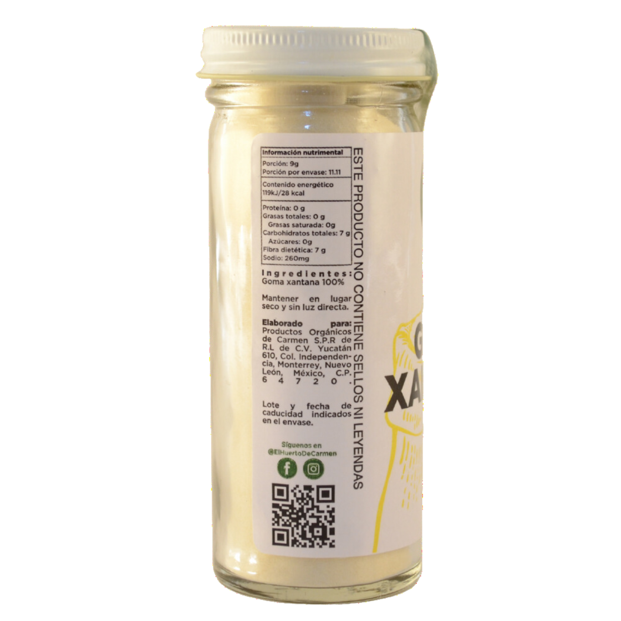 Huerto de Carmen Xanthan Gum Powder 4 oz Secondary image