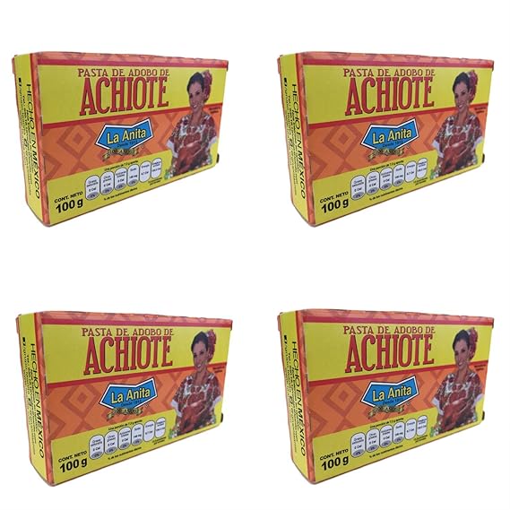 La Anita Achiote Annatto Achiote Paste (Pack of 4) - 3.5 Ounces Main image