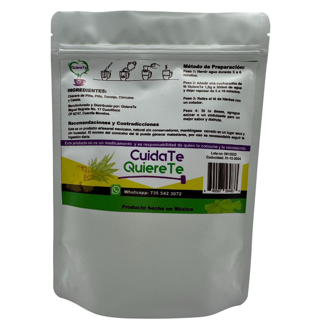 QuiereTe Herbal Tropical Pineapple Slim 5.3oz