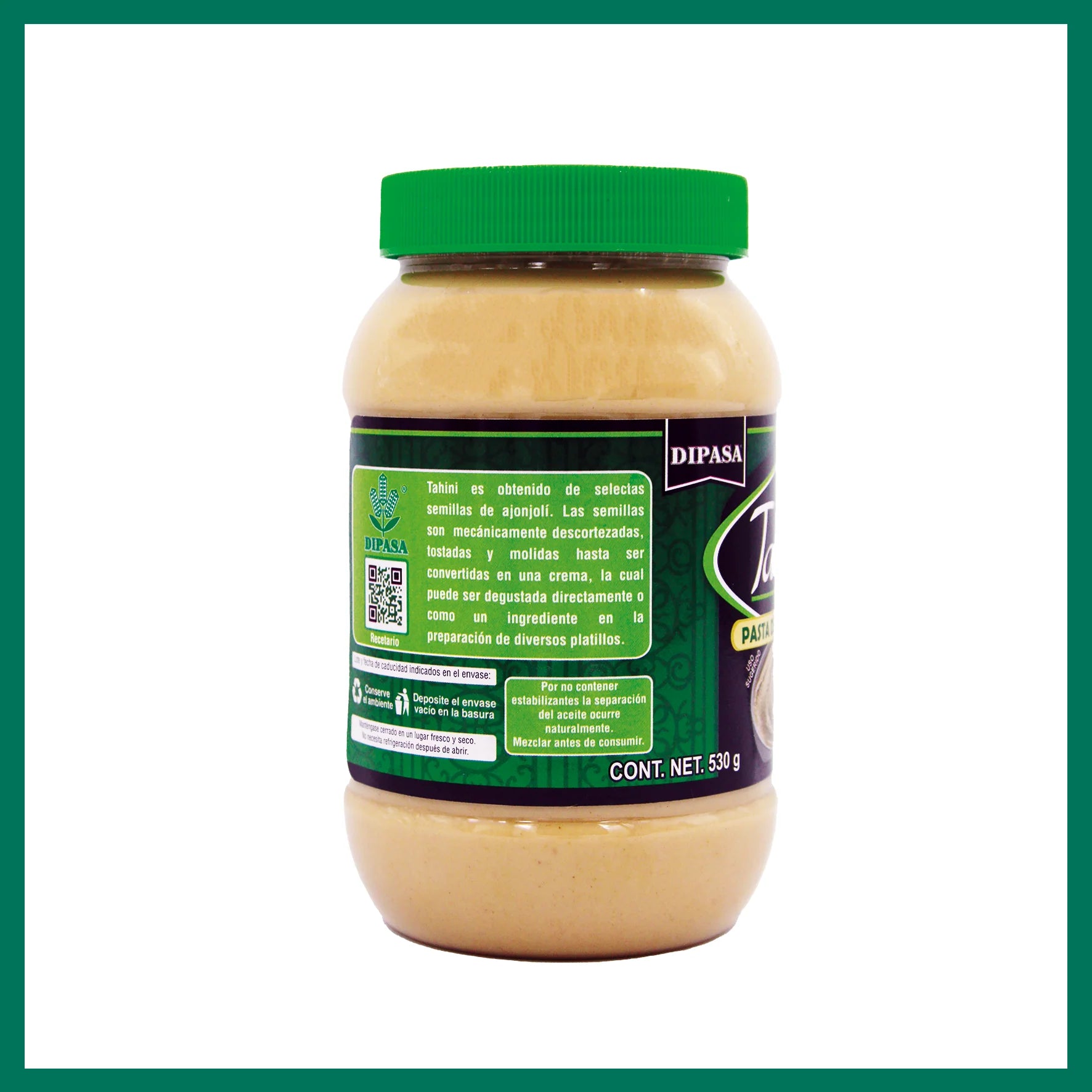Dipasa HDC Classic Tahini Jar 19 oz Secondary image