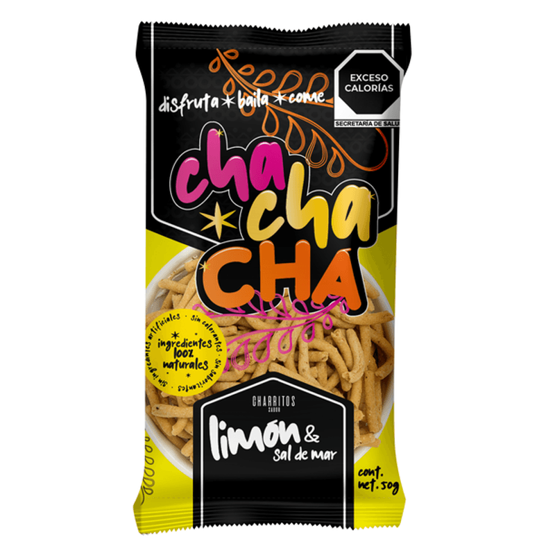 Cha Cha Cha Lemon and Salt Flavor Amaranth Charritos - 2 oz Main image