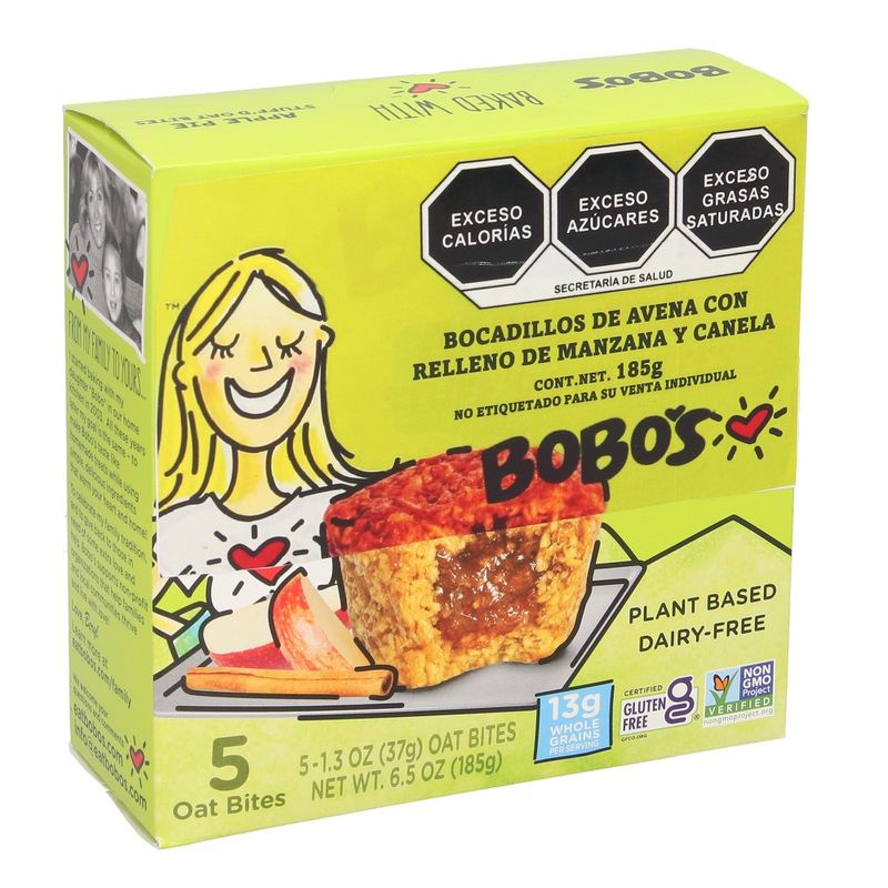 BOBO'S Oat Bars Oatmeal Sponge Cake with Chocolate Chips, 7 oz Main image