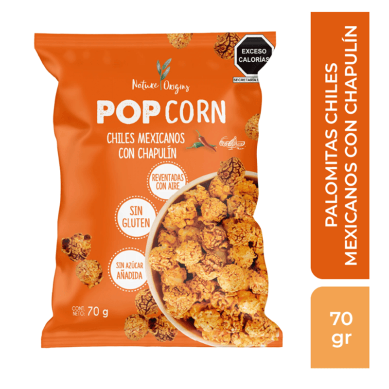 Mexican Chili Popcorn with Grasshopper 2 oz