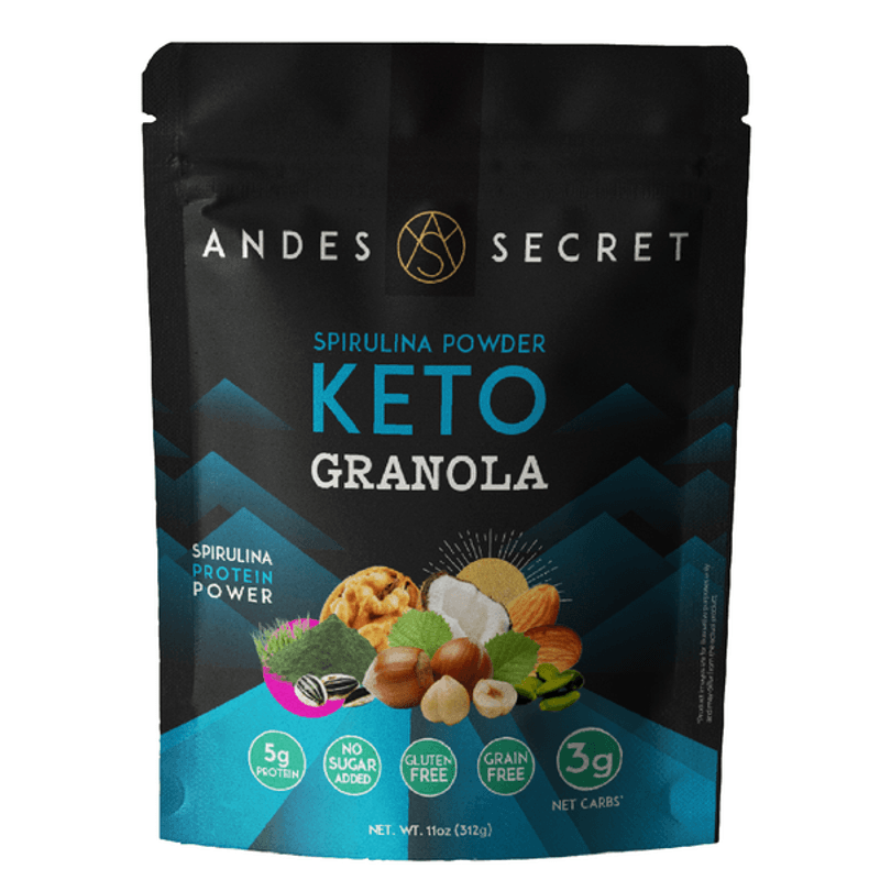 Andes Secret Spirulina Keto Granola, 11 oz Main image
