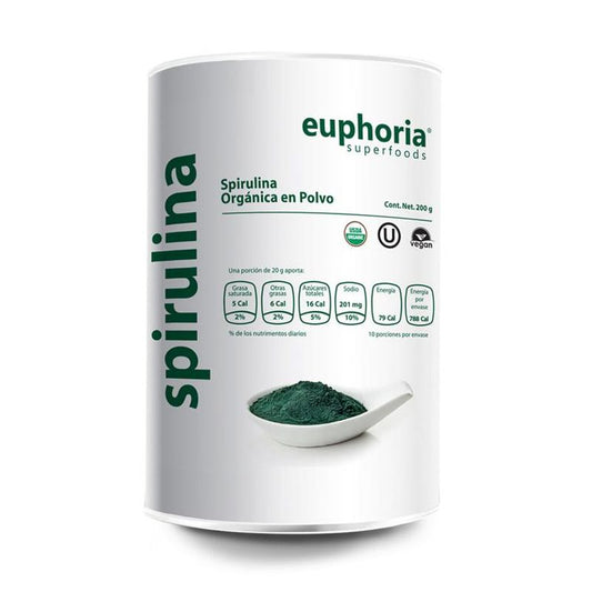 Euphoria Organic Spirulina - 7 oz