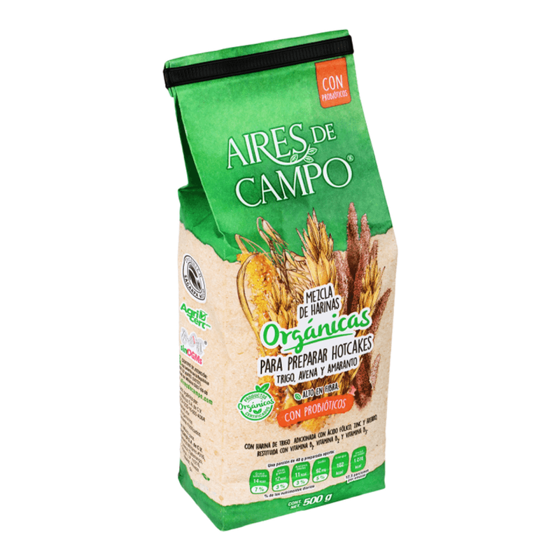 Aires de Campo Organic Probiotic Pancake Flour 18 oz