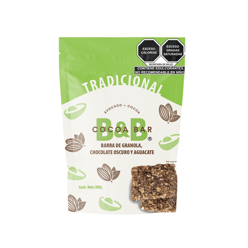 B&B Cocoa Bar Traditional Bars 8 Pieces - 7 oz Main image