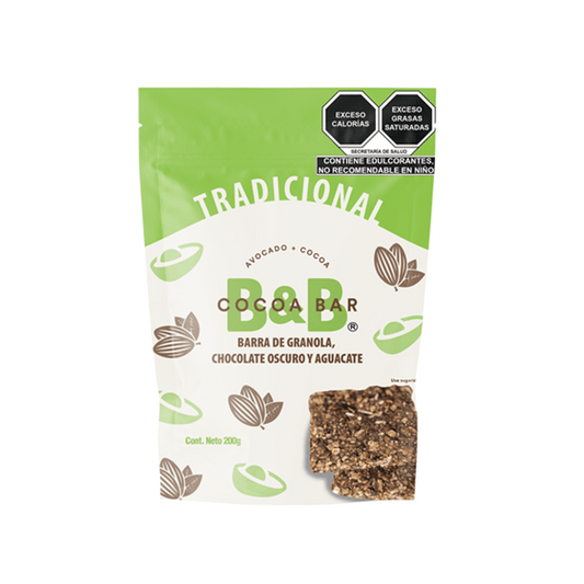 B&B Cocoa Bar Traditional Bars 8 Pieces - 7 oz