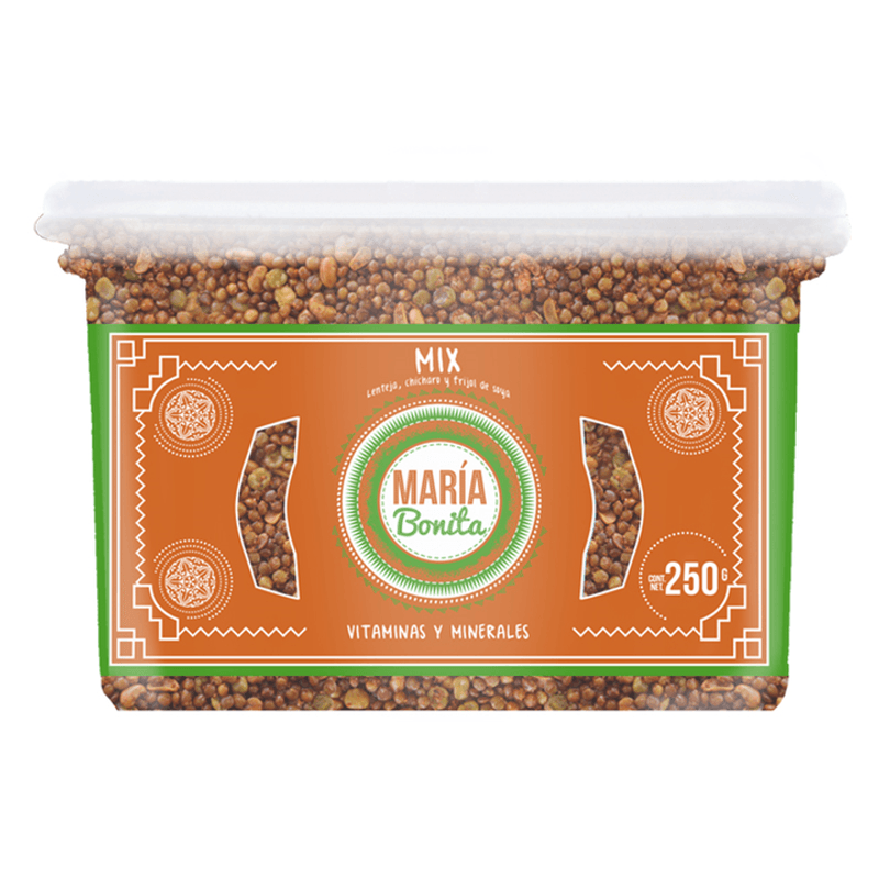 Maria Bonita Lentil, Soybean, and Pea Mix Spicy 9 oz Main image