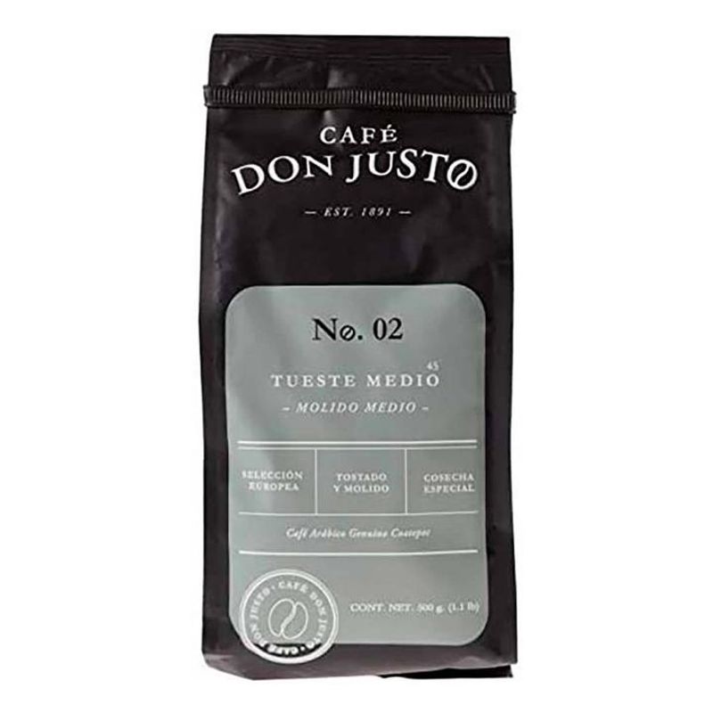 Don Justo Ground Coffee Medium Roast Medium Grind 18 oz