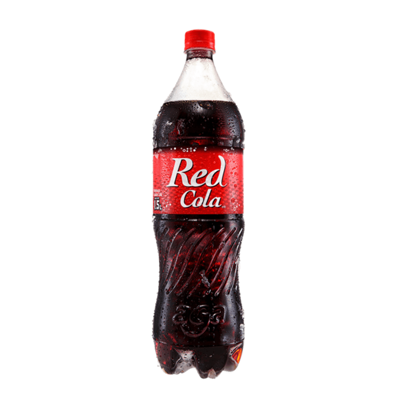 Red Cola Cola Flavor Soda 50 oz