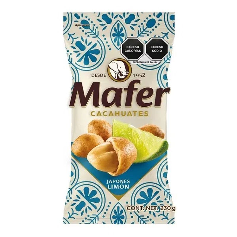 Mafer Japanese Peanuts with Lemon 8 oz