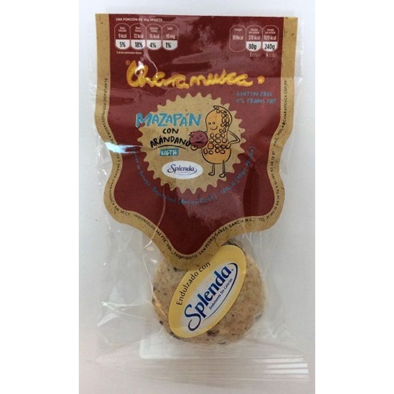 Peanut Marzipan Candy with Blueberry - 3 oz