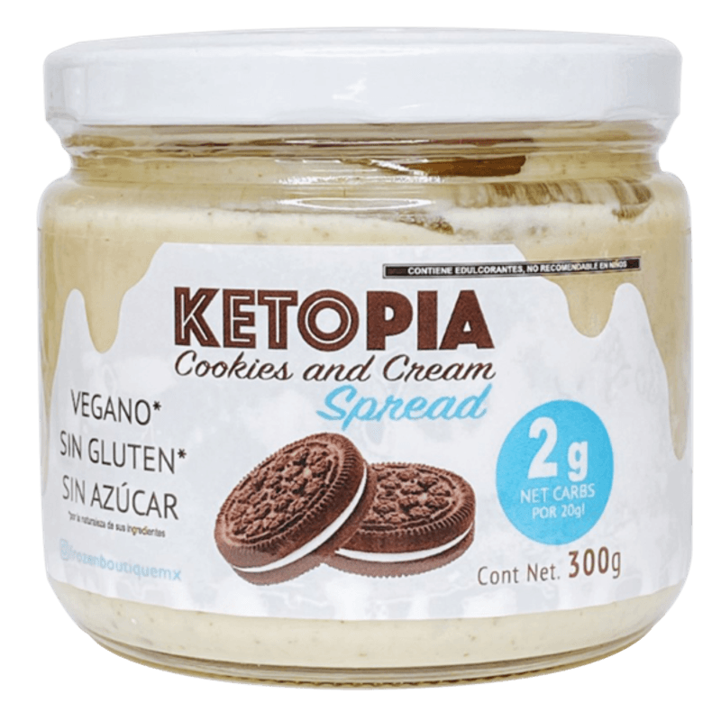 Ketopia Cookies and Cream Spread - 10.6 oz