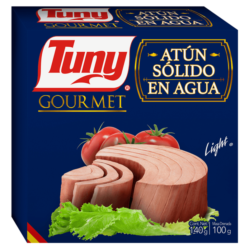 Tuny Gourmet Tuna Loin in Water 5 oz Main image