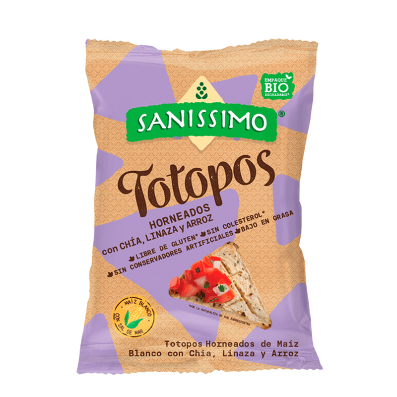 Sanissimo Ancient Chia Corn Chips 9.9 oz Main image