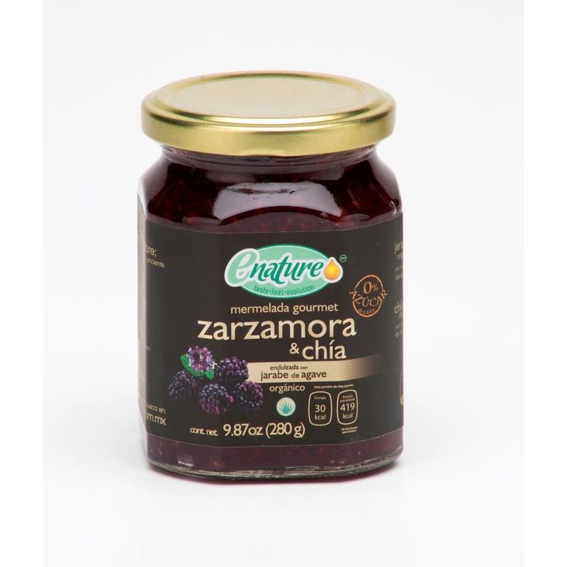 Enature Blackberry and Chia Jam - 10 oz Main image